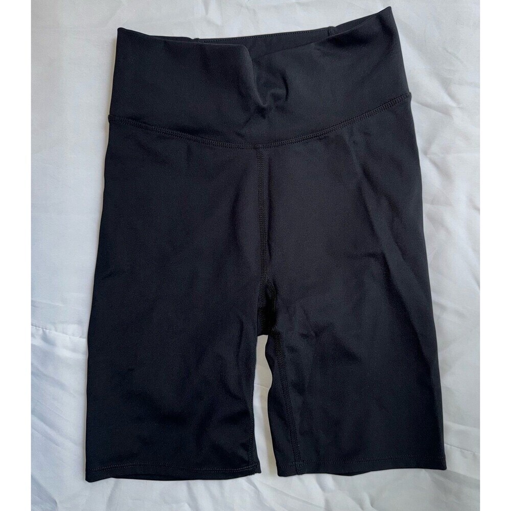 Madewell black bike shorts size XS